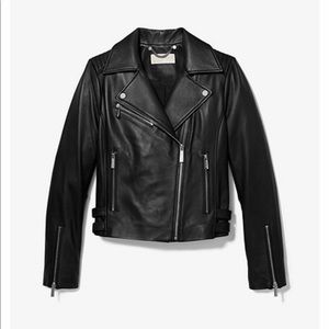 Vintage Micheal Kors Leather Moto Jacket